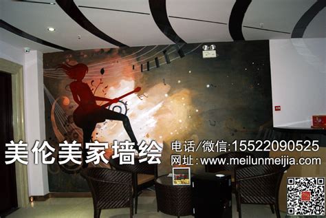 天津美伦美家墙体彩绘案例