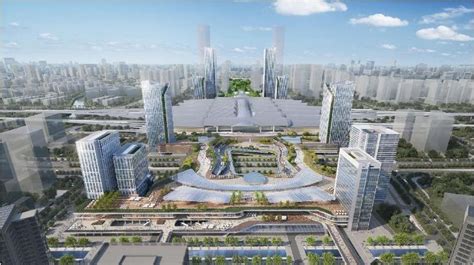 广州南站综合交通再优化！“西交通、东商务” 打造TOD标杆新枢纽|建筑面积|平方米|车位_新浪新闻