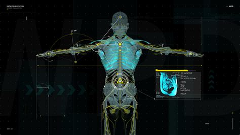 三维人体医疗可视化 HUD FUI DATA|UI|其他UI |DATART王鹏 - 原创作品 ...