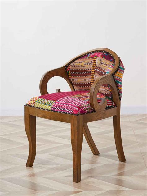 椅类-中美洲手工绣花羊角椅01 – ChaoFa