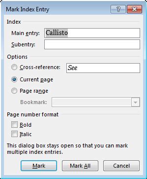 How to Create Index Page in Microsoft Word? – WebNots