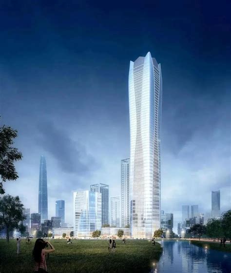 解放碑未来第一高楼：431米 可平视南山主峰_大渝网_腾讯网