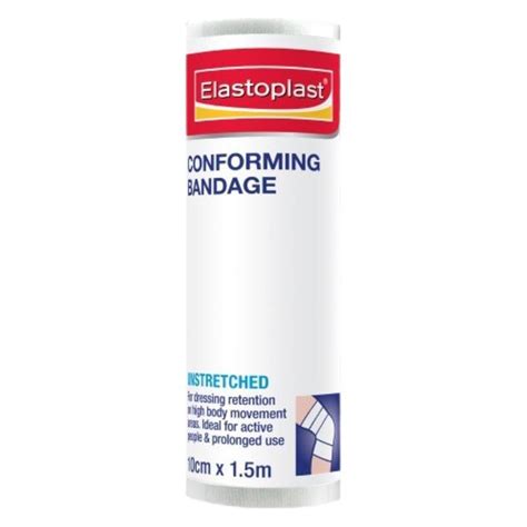 Buy Elastoplast 46013 Conforming Bandages 10cm x 1.5m Online at Chemist ...
