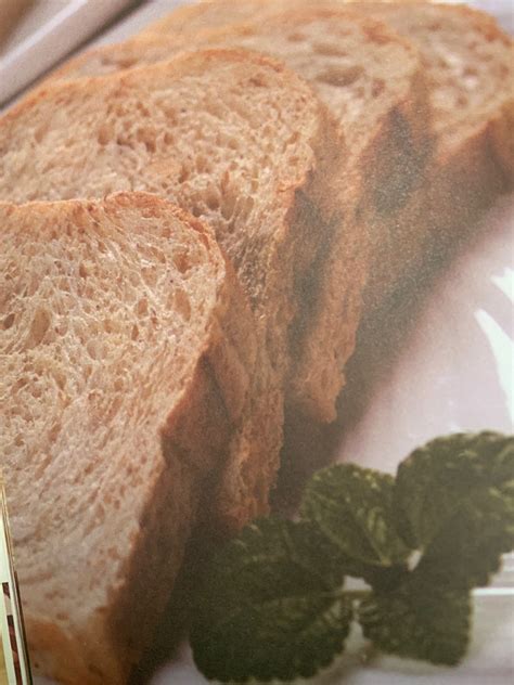 减脂】无油无糖的全麦面包（面包机版）的做法步骤图】一宵_下厨房