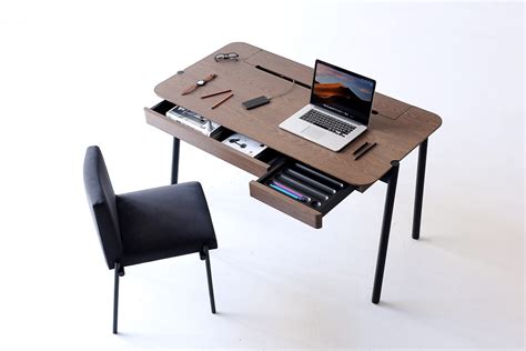 Friendly desk——没有尖角的实用型书桌，很惹人喜欢 - 普象网