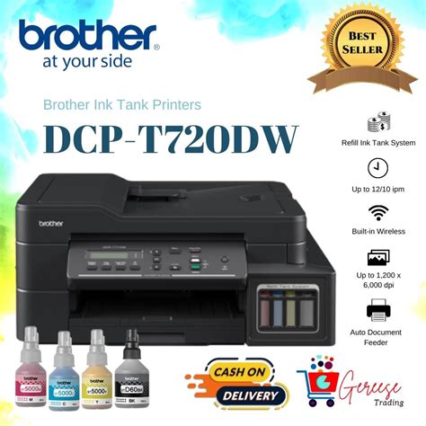 Brother DCP-T720DW Ink Tank Printer | Lazada PH