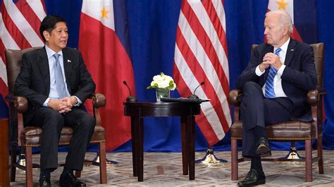 见完拜登 菲总统为何喊话中国重启油气开发谈判?_马科斯_南海石油_菲律宾