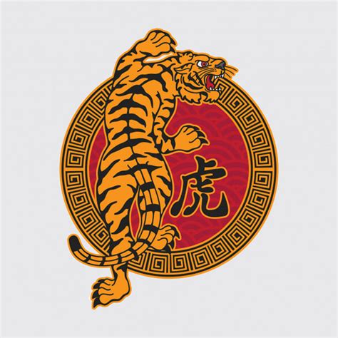 传统虎纹设计图案_素材中国sccnn.com