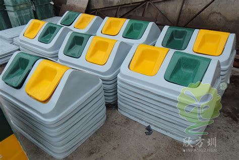 玻璃钢分类垃圾桶图片-环卫垃圾桶网