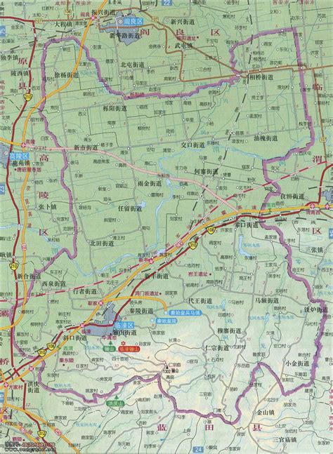 临潼区地图 - 西安市地图 - 地理教师网