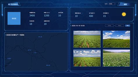 定西县农产品马铃薯产业数字化平台 大屏可视化|UI|软件界面|一只Stardust - 原创作品 - 站酷 (ZCOOL)