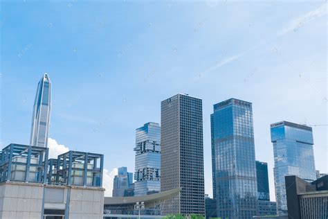 北京中央商务区高楼大厦天际线，中国城市景观照片摄影图片_ID:148928195-Veer图库