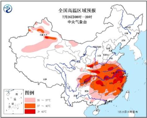 中央气象台发布高温橙色预警 陕西四川局地超40℃_湖北频道_凤凰网
