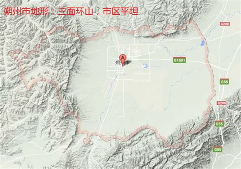 山西朔州行政区划地图