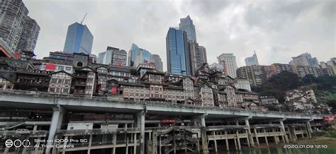 4k实拍重庆千厮门大桥城市夜景延时视频特效素材-千库网