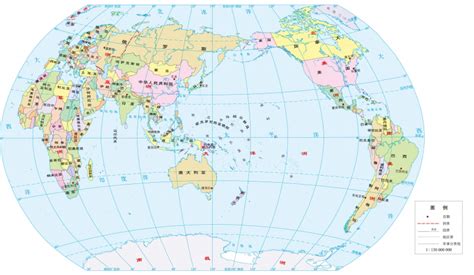 世界地图（有七大洲.四大洋.还有世界第一的地理事物）_百度知道