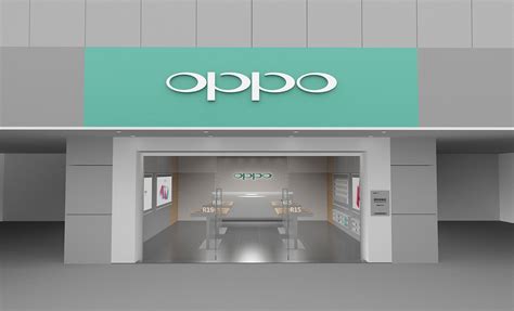 OPPO手机专卖店设计深圳SI设计,专卖店设计,空间设计,SI设计公司,专卖店设计公司,空间设计公司 - 微空间设计