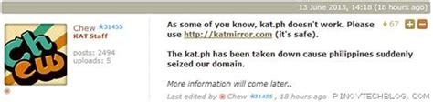 PH government takes down Kat.PH domain - PinoyTechBlog - Philippines ...