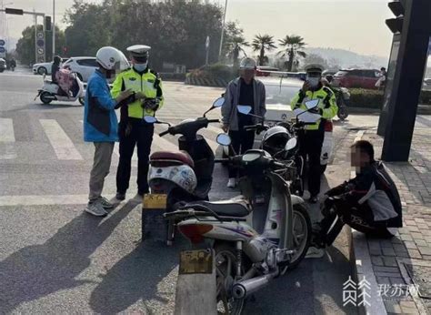 一上午查获150余起！徐州交警开展摩托车违法集中整治行动