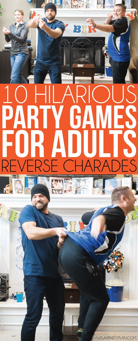 19 Hilarious Party Games for Adults - Play Party Plan