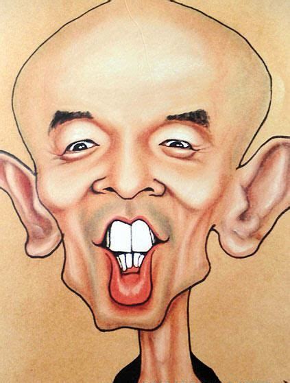 文娱圈6张“明星漫画像”：葛优太有特点了，看到小岳岳我笑了