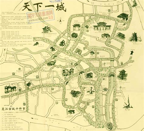 丽江旅游地图攻略-百度经验