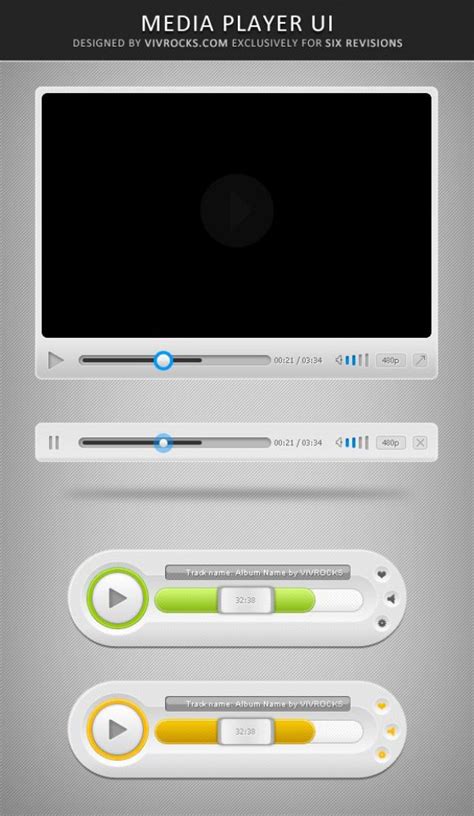 iphone5 iOS7扁平化音乐播放器ui界面设计PSD下载