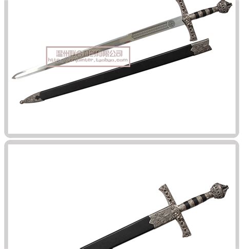 尾铆版 北欧骑士单手剑 猎魔人_和风堂美术刀剑-站酷ZCOOL
