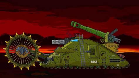 坦克世界动漫：沙皇卡普特混合体大战钢铁卡普特_腾讯视频