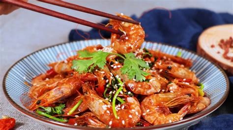 豆豉香辣虾的做法_菜谱_美食天下