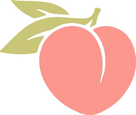 桃子水蜜桃水果 - LOGO神器