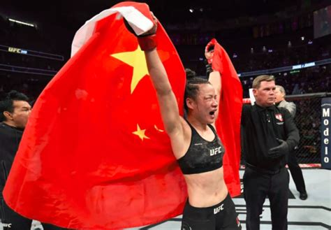 张伟丽UFC卫冕成功 赛后采访祝福祖国战胜疫情-中国网