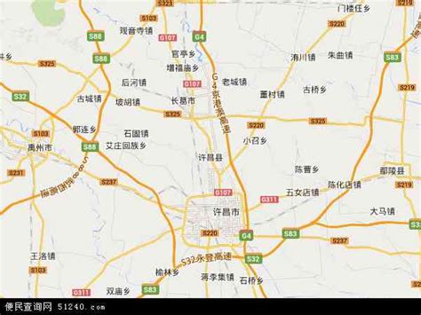 许昌县地图 - 许昌县卫星地图 - 许昌县高清航拍地图