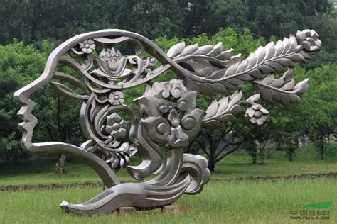 供应大大型不锈钢雕塑 抽象雕塑 - - 景观雕塑供应 - 园林资材网
