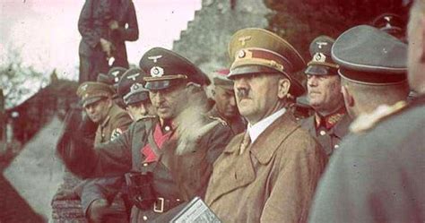 一组罕见的“纳粹元首”希特勒的彩色照片集