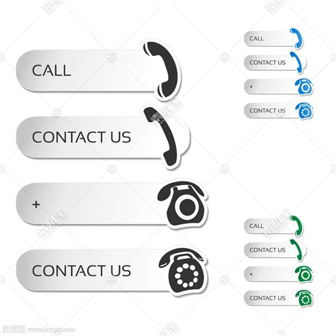 电话联系图标矢量图片(图片ID:1197345)_-按钮图标-标志图标-矢量素材_ 素材宝 scbao.com