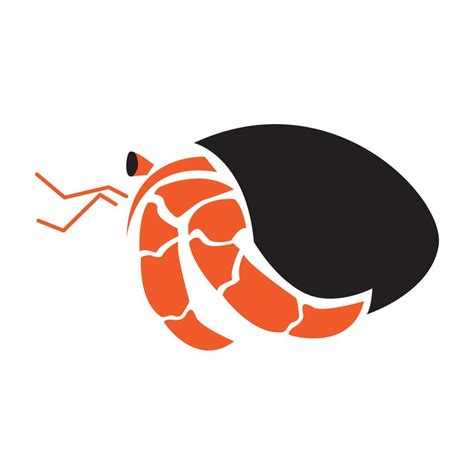 abstract hermit crabs logo vector icon illustration design 5543953 Vector Art at Vecteezy