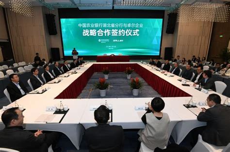 与农行湖北省分行签订战略合作协议 卓尔企业获220亿金融支持-武汉卓尔信息科技有限公司