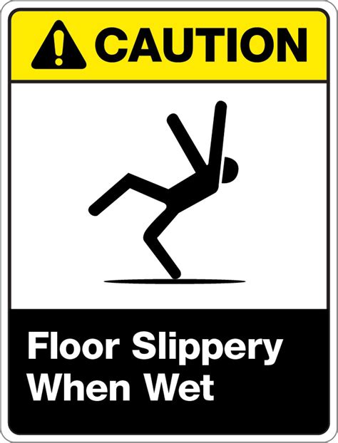Slippery When Wet Signs, Wet Floor Signs