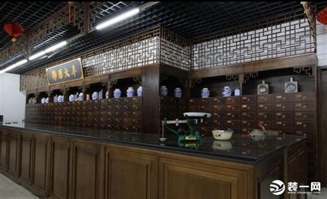 重庆中药房要这样装修才能凸显纯正的传统中药文化 -「斯戴特工装」