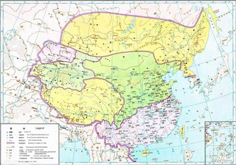 科学网—中国历朝历代与边疆地图 - 李天成的博文