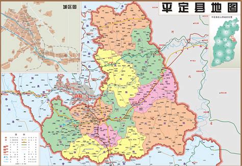 平定县地图 - 中国地图全图 - 地理教师网
