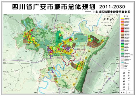 广安城市总体规划 2011——2030-广安论坛-麻辣社区