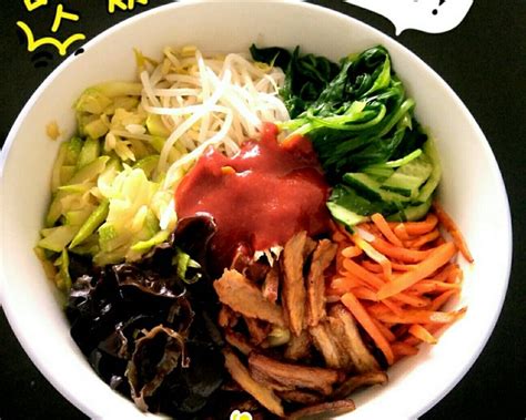 【韩式拌饭的做法步骤图，韩式拌饭怎么做好吃】智鹅_下厨房