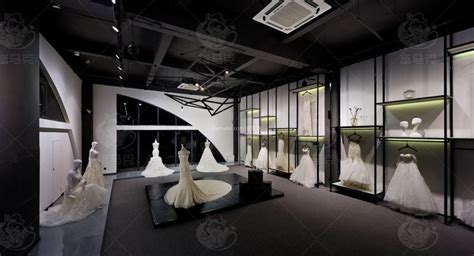 工业风婚纱店|空间|室内设计|张美丽效果图 - 原创作品 - 站酷 (ZCOOL)
