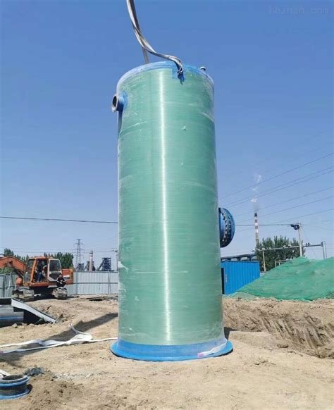 提升泵站3000x3800mm玻璃钢地埋式一体化预制提升泵站井-泵阀商务网
