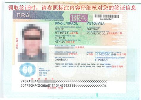 巴西签证所需材料_巴西_美洲_申办签证_护照签证_中国民用航空局 ...