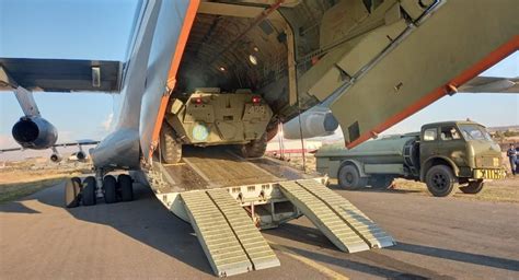 俄罗斯再次出动20架战略运输机向亚美尼亚运兵