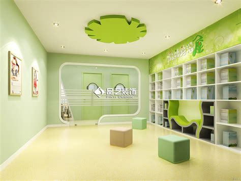 儿童教育机构装修设计效果图|空间|室内设计|晨趣设计 - 原创作品 - 站酷 (ZCOOL)