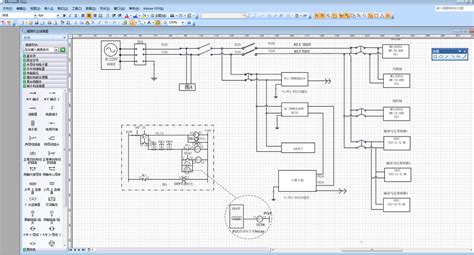 电路图设计画图绘图软件电工绘图控制电气电路设计仿真模拟软件_虎窝淘